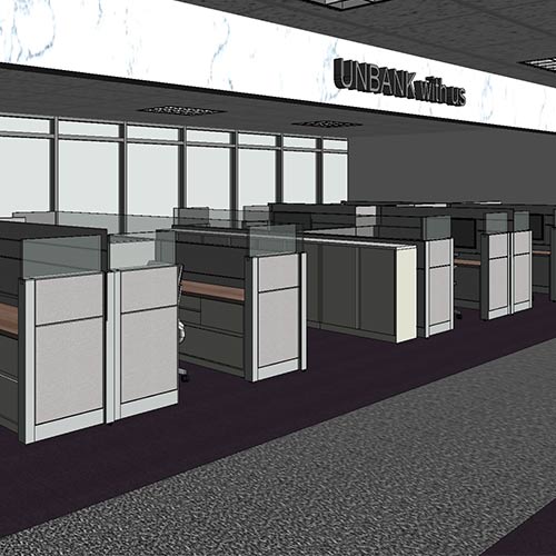 Interior Rendering of Connex.